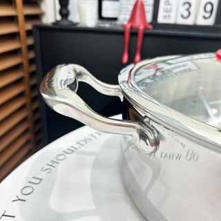 Nồi kèm xửng hấp Chockmen [150] mẫu 2025 – Inox dày, truyền nhiệt đều – 26cm  đa năng nấu hấp C150