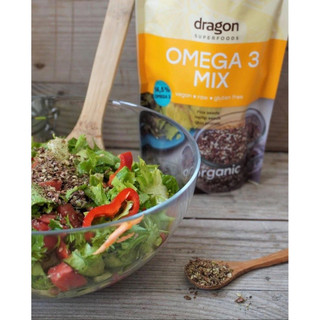 Hỗn hợp Omega 3 hữu cơ Dragon Superfoods Organic Omega 3 Mix 200g