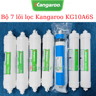 Trọn bộ 7 cấp lọc nước Kangaroo Chính Hãng KG10A6S - Hàng Chính Hãng 100%