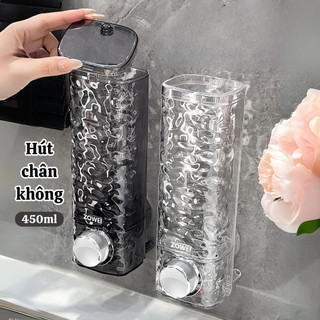Hộp đựng sữa tắm, dầu gội, hộp đựng nước rửa tay chất liệu ABS gắn treo tường tiện lợi