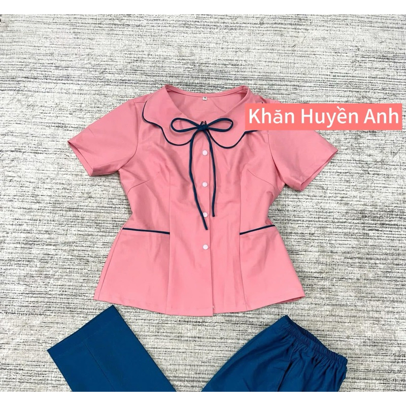 Đồng phục mầm non chất liệu cotton lạnh hàng thết kế cao cấp