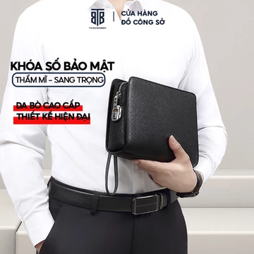 Women's Genuine Leather Long Wallet – Water-Resistant
