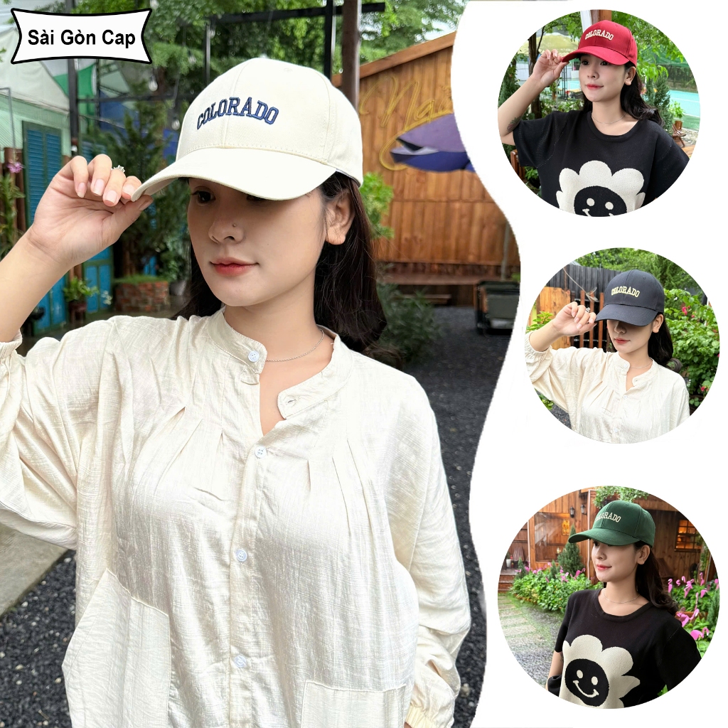 Mũ lưỡi trai cao cấp thêu chữ HEART