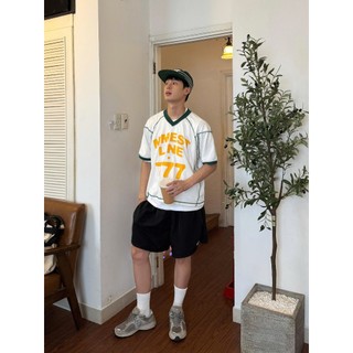 Áo thun lưới MMESTLINE "777" JERSEY form Boxy in lụa