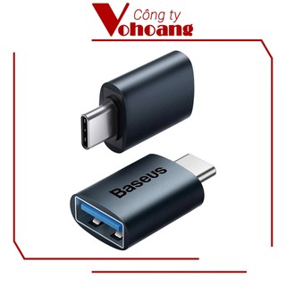 Đầu chuyển OTG cao cấp Baseus TypeC to USB-A LVL002