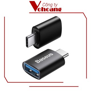Đầu chuyển OTG cao cấp Baseus TypeC to USB-A LVL002