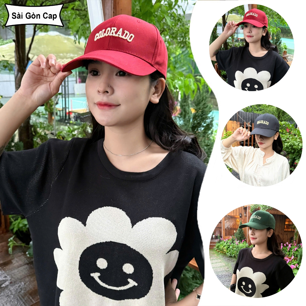 Mũ lưỡi trai thêu chữ HEART | Nón kết thời trang cao cấp phong cách thể thao Ulzzang form unisex SG106