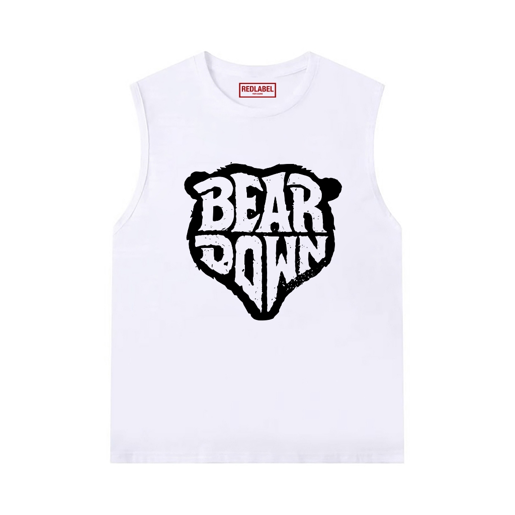 Áo Ba Lỗ Thể Thao Nam Nữ RedLabel In Họa Tiết "BEAR", Áo Tanktop Sát Nách Nam Nữ Cotton Cá Tính TT69