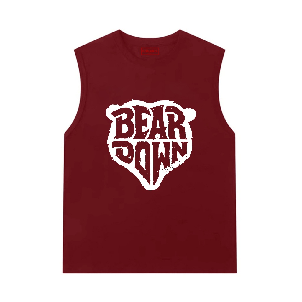 Áo Ba Lỗ Thể Thao Nam Nữ RedLabel In Họa Tiết "BEAR", Áo Tanktop Sát Nách Nam Nữ Cotton Cá Tính TT69