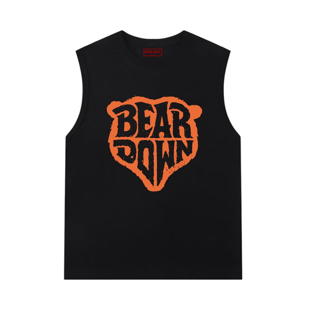 Áo Ba Lỗ Thể Thao Nam Nữ RedLabel In Họa Tiết "BEAR", Áo Tanktop Sát Nách Nam Nữ Cotton Cá Tính TT69