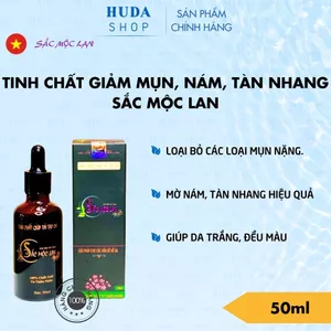 Tinh chất giảm mụn, hạn chế nám, thâm và tàn nhang, tái tạo da Sắc Mộc Lan 50ml