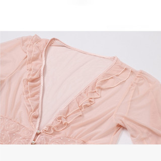 AC01 Áo Choàng ren cổ V- neck phong cách tiểu thu quyến rũ từ Phương Linh Underwear