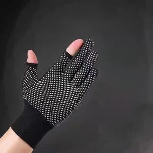 Găng tay lái xe nylon siêu nhẹ vật liệu thiết kế hai ngón tay nhẹ và thoáng khí găng tay