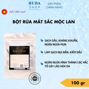 Bột rửa mặt kiềm nhờn, hỗ trợ loại bỏ mụn Sắc Mộc Lan 100g