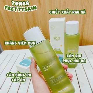 Toner Rau Má Pretty Skin The Pure Jeju Cica 100