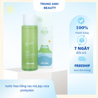 Toner Rau Má Pretty Skin The Pure Jeju Cica 100