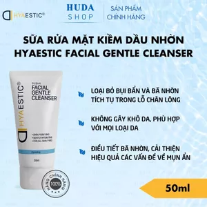 Sữa rửa mặt dịu nhẹ làm sạch sâu Hyaestic 1% BHA Facial Gentle Cleanser 150ml