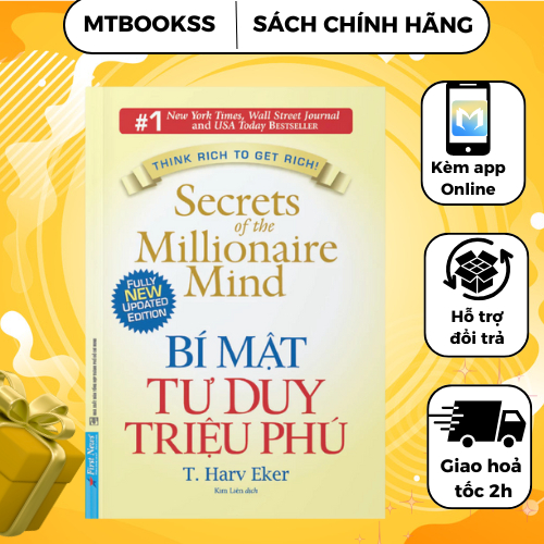 Sách - Bí Mật Tư Duy Triệu Phú - First News