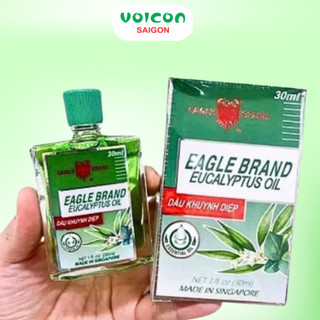 Dầu khuynh diệp Singapore Eagle Brand 30ml /Eagle Brand Plus chống muỗi 25ml