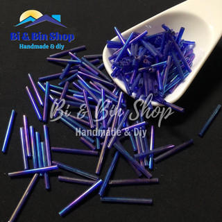 25g Cườm Khúc Ø3mm Dài 15-20-25-30mm Đính Kết Trang Phục Thời Trang, Làm Trang Sức Handmade