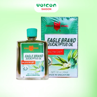 Dầu khuynh diệp Singapore Eagle Brand 30ml /Eagle Brand Plus chống muỗi 25ml