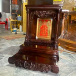 [TRÀM] Bàn thờ thần tài ông địa tủ thờ thần tài gỗ tràm lân chầu uy nghiêm đình hộp mâm hổ phù dày đẹp rẻ — ảnh 5