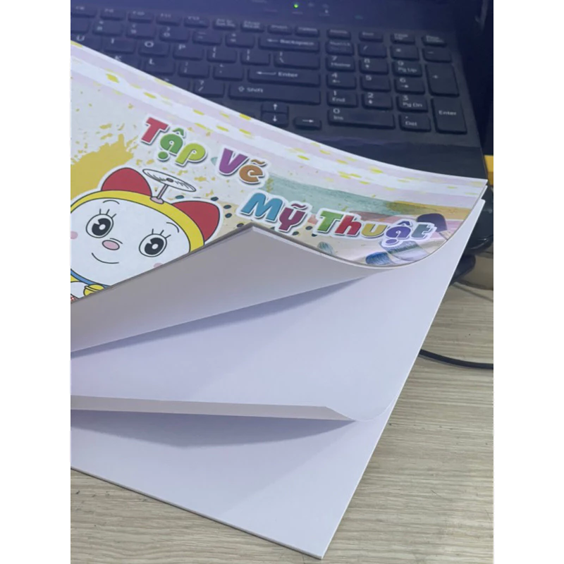 Vở vẽ A4, tập vẽ A4, Tập vẽ mỹ thuật, giấy vẽ mỹ thuật, vở vẽ mỹ thuật giấy dày đl 100gsm - 20 tờ