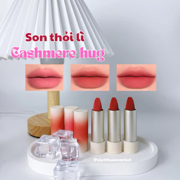 [Chính hãng HQ] Son Thỏi Nhung Lì Cashmere Hug Đỏ Hồng Nhạt Cam Đất 02 05 07 Cozy Whisper Buddy Knit