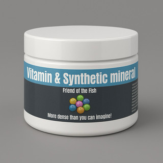 Vitamin & Synthetic Mineral (50g) - Bổ sung Vitamin và khoáng chất tổng hợp giúp phát triển toàn diện, lên màu sắc nét