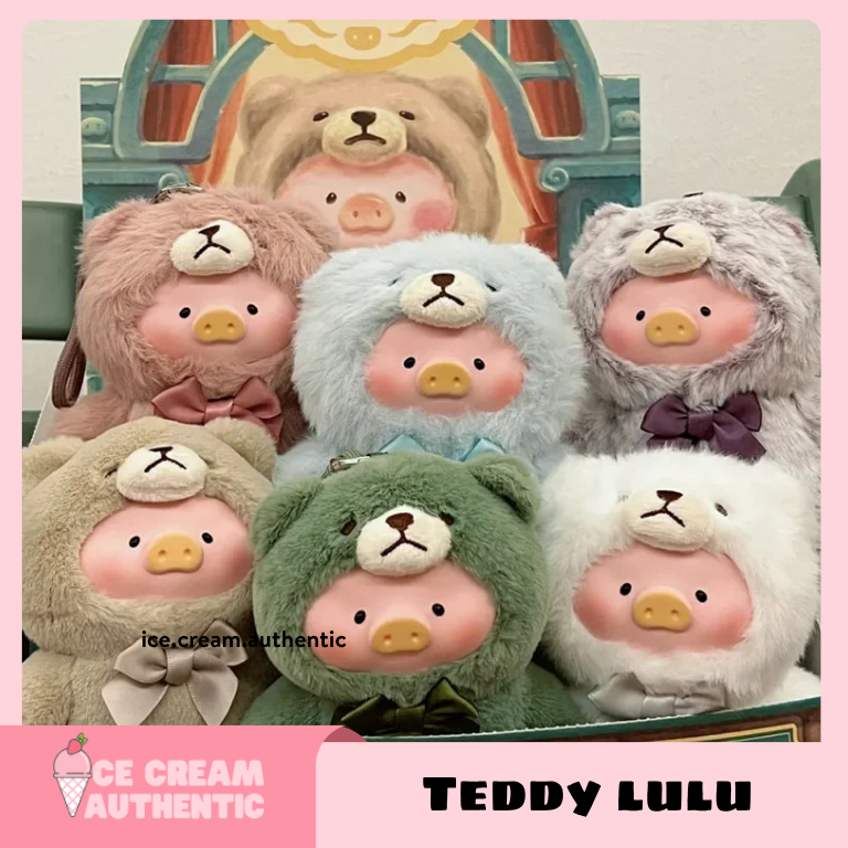 [Chính hãng] Hộp mù Blindbox ToyZero+ Gấu bông Teddy LuLu The Piggy series Vintage