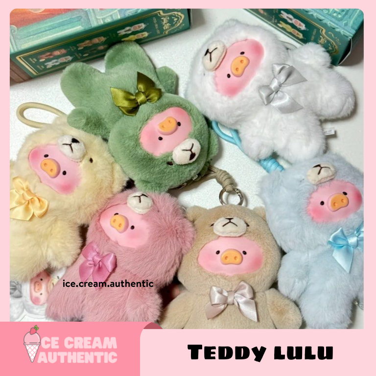 [Chính hãng] Hộp mù Blindbox ToyZero+ Gấu bông Teddy LuLu The Piggy series Vintage