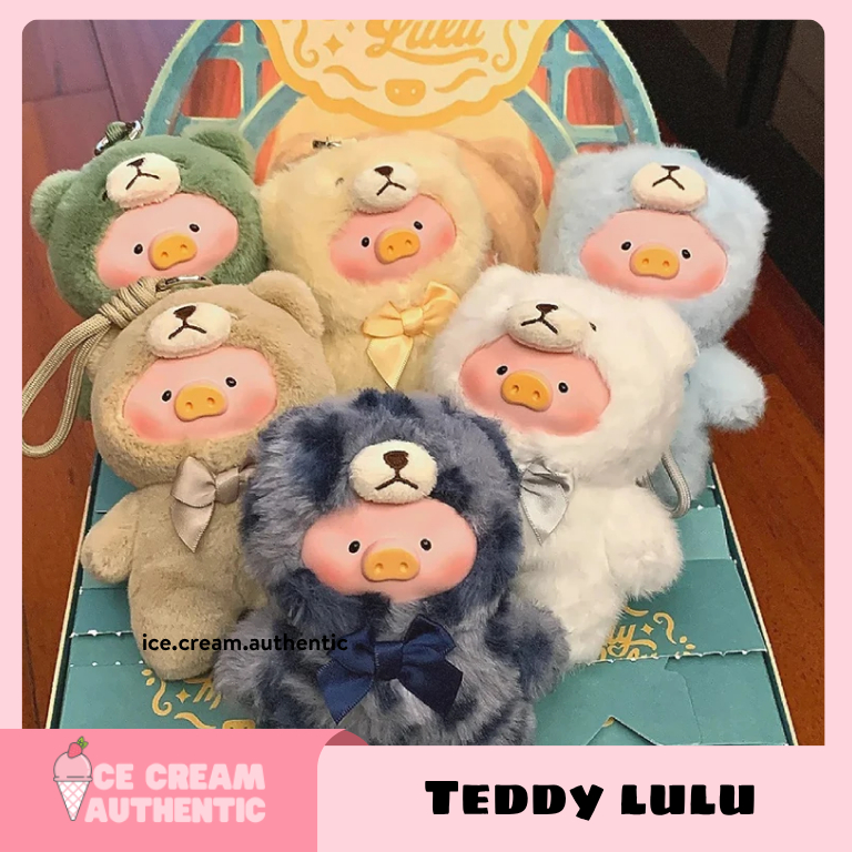 [Chính hãng] Hộp mù Blindbox ToyZero+ Gấu bông Teddy LuLu The Piggy series Vintage