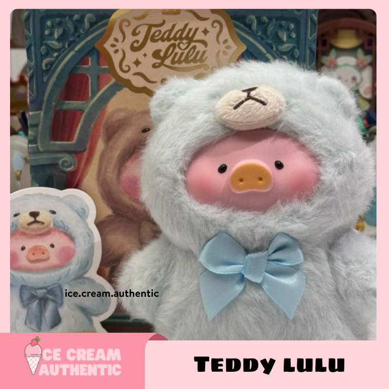 [Chính hãng] Hộp mù Blindbox ToyZero+ Gấu bông Teddy LuLu The Piggy series Vintage