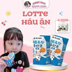 LOTTE HÁU ĂN LỢI KHUẨN giúp con ăn ngon miệng tăng cân tăng đề kháng - Ngọc May Happi Mom