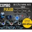 Combo Pha Đèn Lắp Sẵn Bi TITAN/AES Cầu 2.0 Siêu Sáng Cho Dòng Xe Máy Future Led. Đầy Đủ Giắc Cắm.