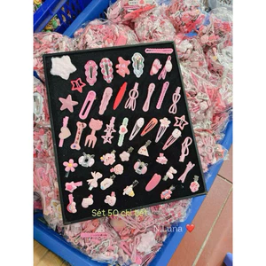 Set 10/50 kẹp tóc cho bé gái