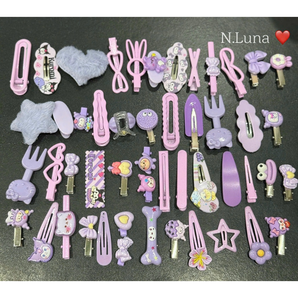Set 10/50 kẹp tóc cho bé gái