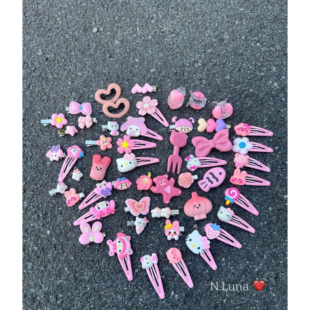 Set 10/50 kẹp tóc cho bé gái