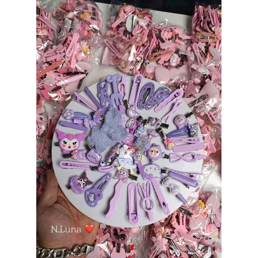 Set 10/50 kẹp tóc cho bé gái