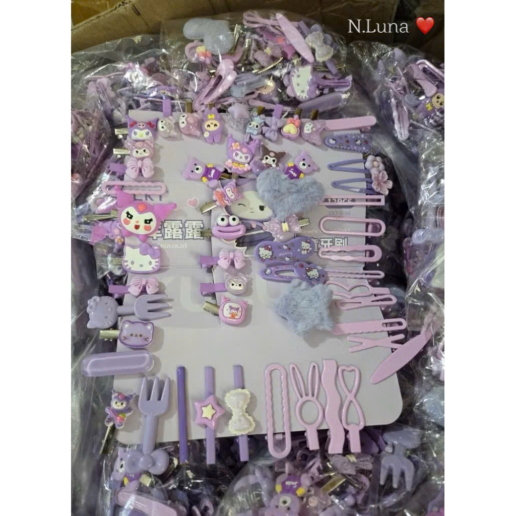 Set 10/50 kẹp tóc cho bé gái