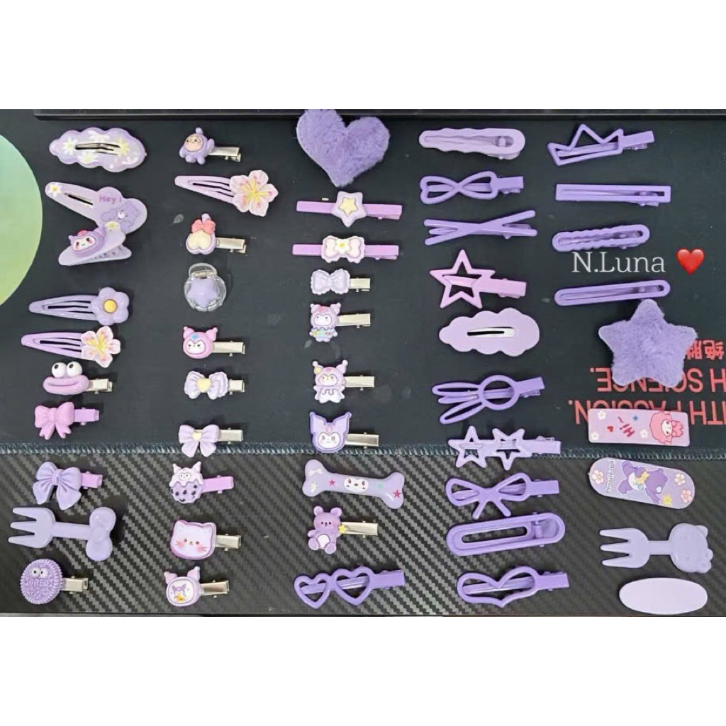 Set 10/50 kẹp tóc cho bé gái