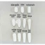 Nail Box mắt mèo ánh trăng, gắn charm, hồng, ombre trắng gạo đầu móng M112