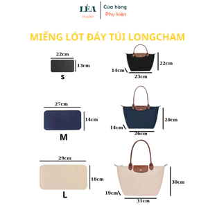 MIẾNG LÓT ĐÁY túi tote LC Le Pliage size XS S M L cao cấp đi học đi làm HOT TREND