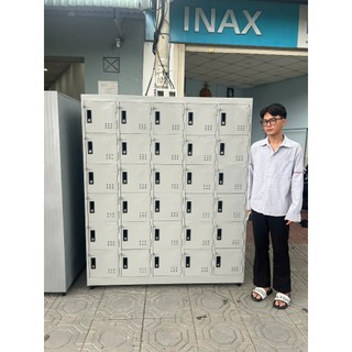 tủ locker sắt đựng đồ cá nhân, có khoá từng hộc