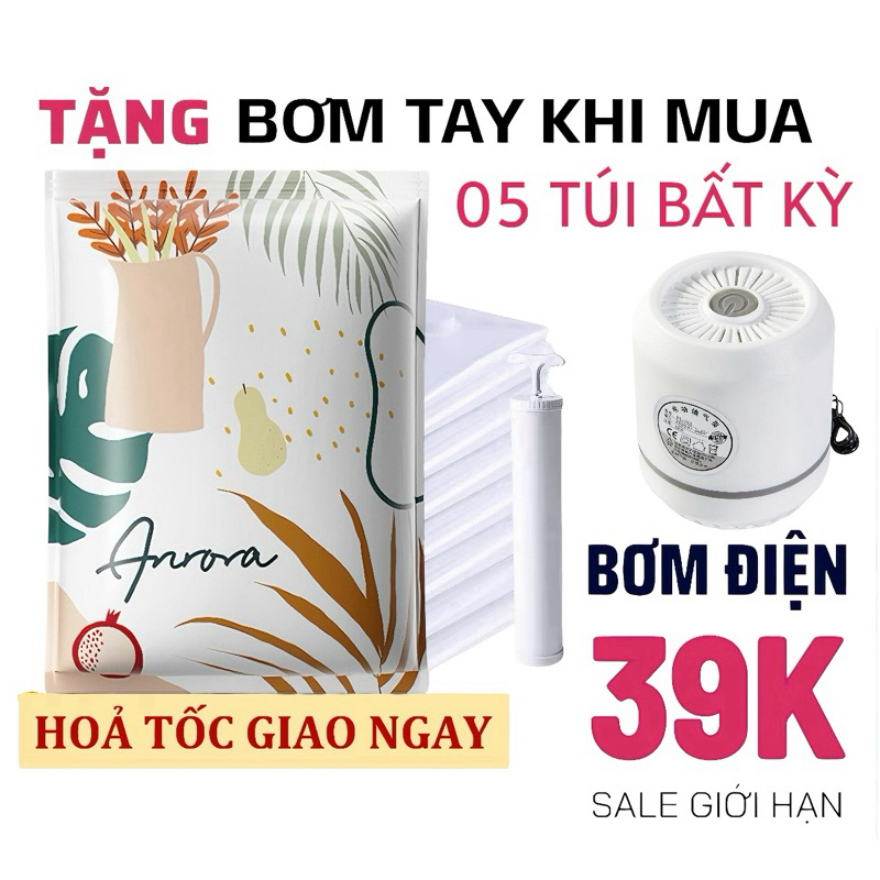 Túi hút chân không đựng quần áo, túi hút chân không đựng chăn, túi hút chân không chứa đồ,… túi hút chân không đa năng