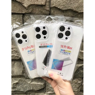 ốp lưng điện thoại trong suốt chống va đập, chống làm xước điện thoại dành cho iPhone 6 Plus đến iPhone 16 Promax