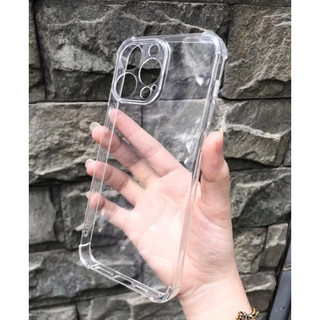 ốp lưng điện thoại trong suốt chống va đập, chống làm xước điện thoại dành cho iPhone 6 Plus đến iPhone 16 Promax