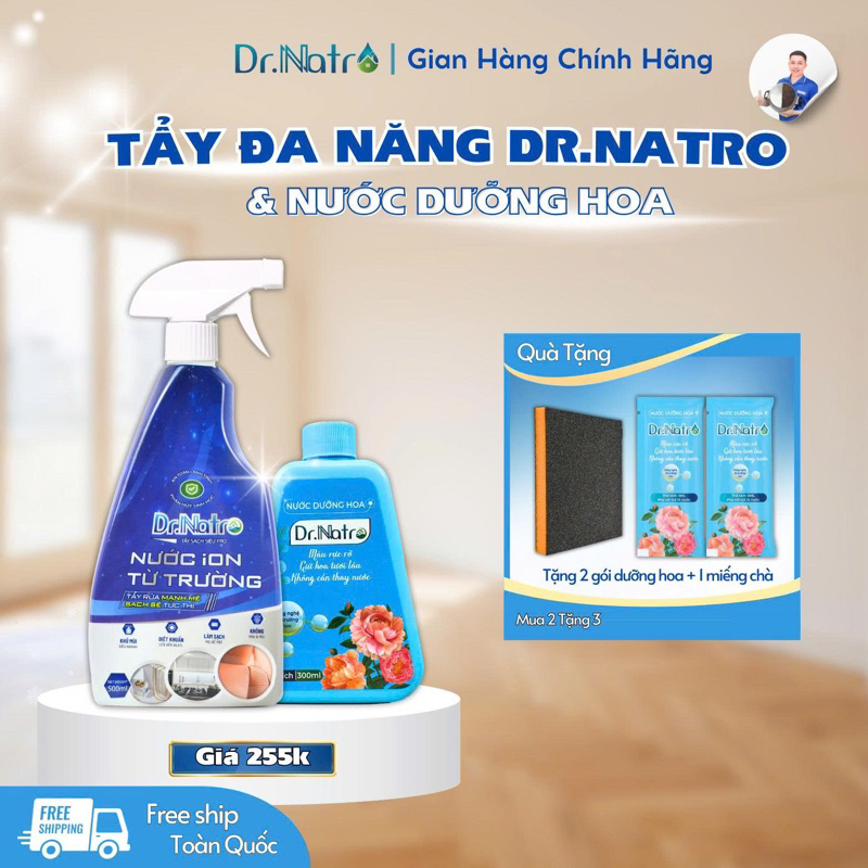 Nước Tẩy Rửa Đa Năng Dr Natro - Hình ảnh thực tế