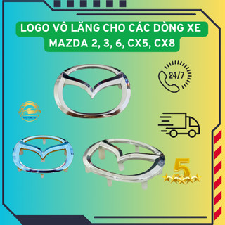 Logo vô lăng dàng cho các dòng xe Mazda 2,3,6 ,CX-5,CX-8 đời 2015 - 2024