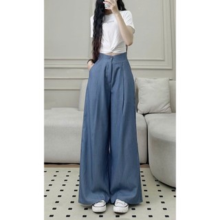 Quần Jean Giấy Ống Rộng Siêu Xinh 247store Mỏng Mát, Lên Form Đỉnh  [ống 44cm] Quanjeangiay448